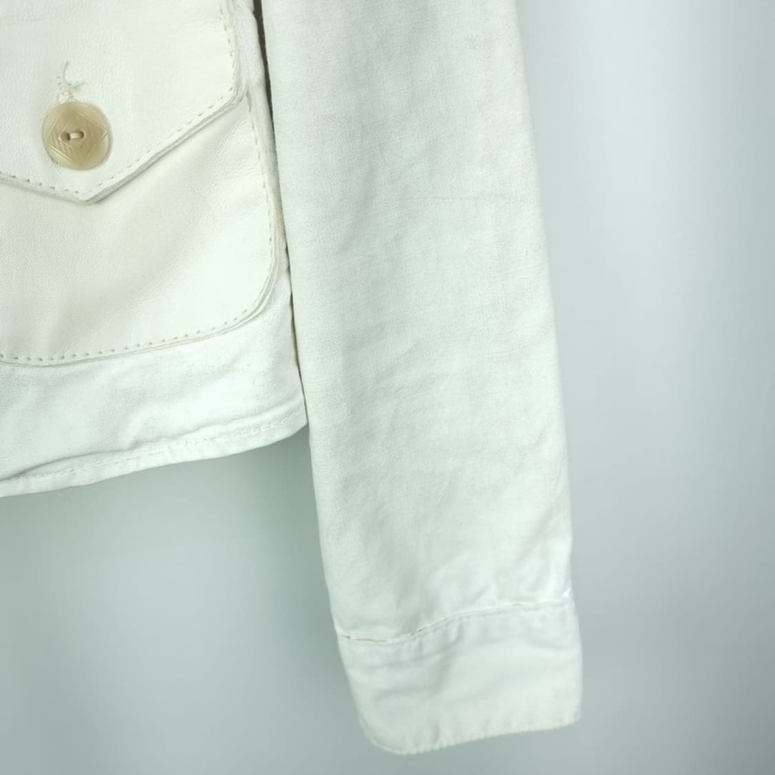 [폴로 랄프로렌] 웨스턴 프린지 사선 라이더 자켓 아이보리 M17552 상품이미지8