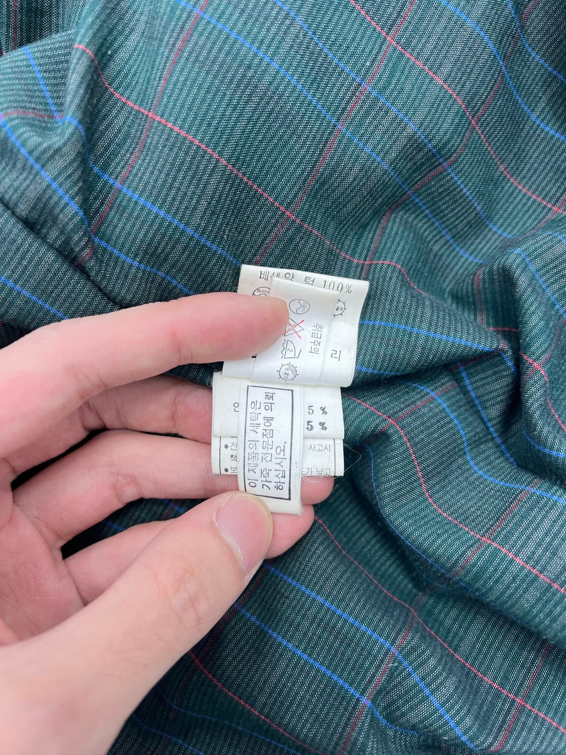 빈티지 퍼 카라 램스킨 레더 봄버자켓 상품이미지7