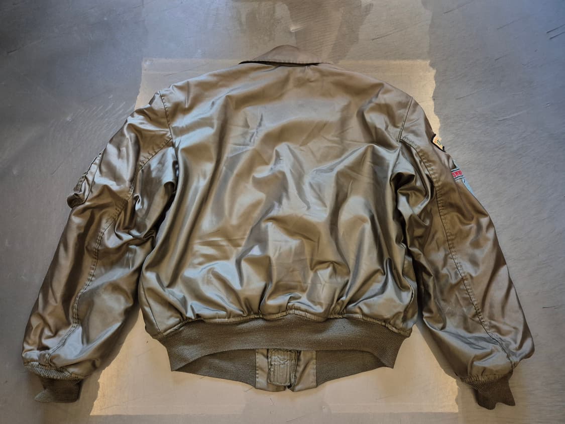 80s u.s army AVIREX CWU 45 P 플라이트 자켓 상품이미지2