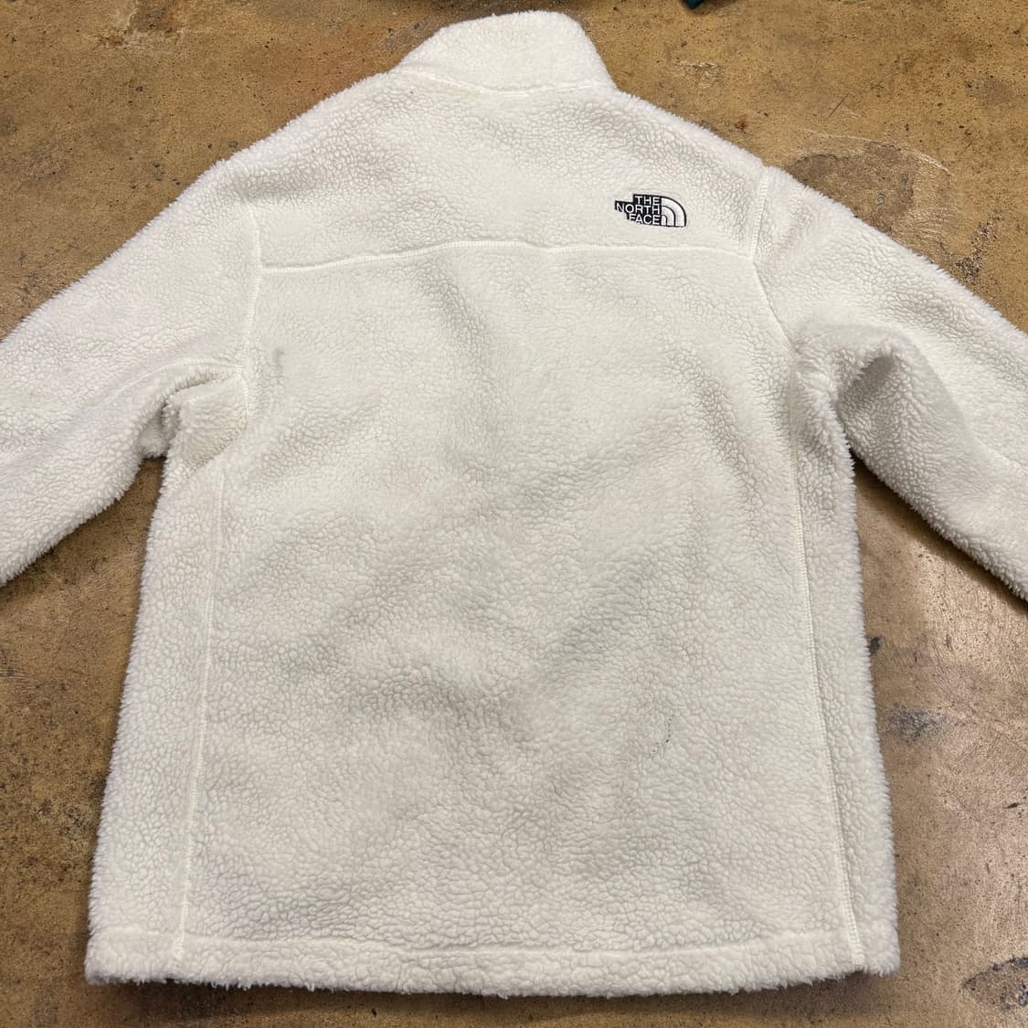 [정품/M] 노스페이스 50주년 뽀글이 플리스 화이트 b8 상품이미지4