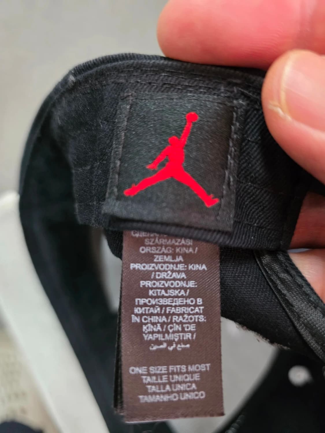 나이키 조던 프로 점프맨 클래식 시멘트 스냅백 상품이미지8