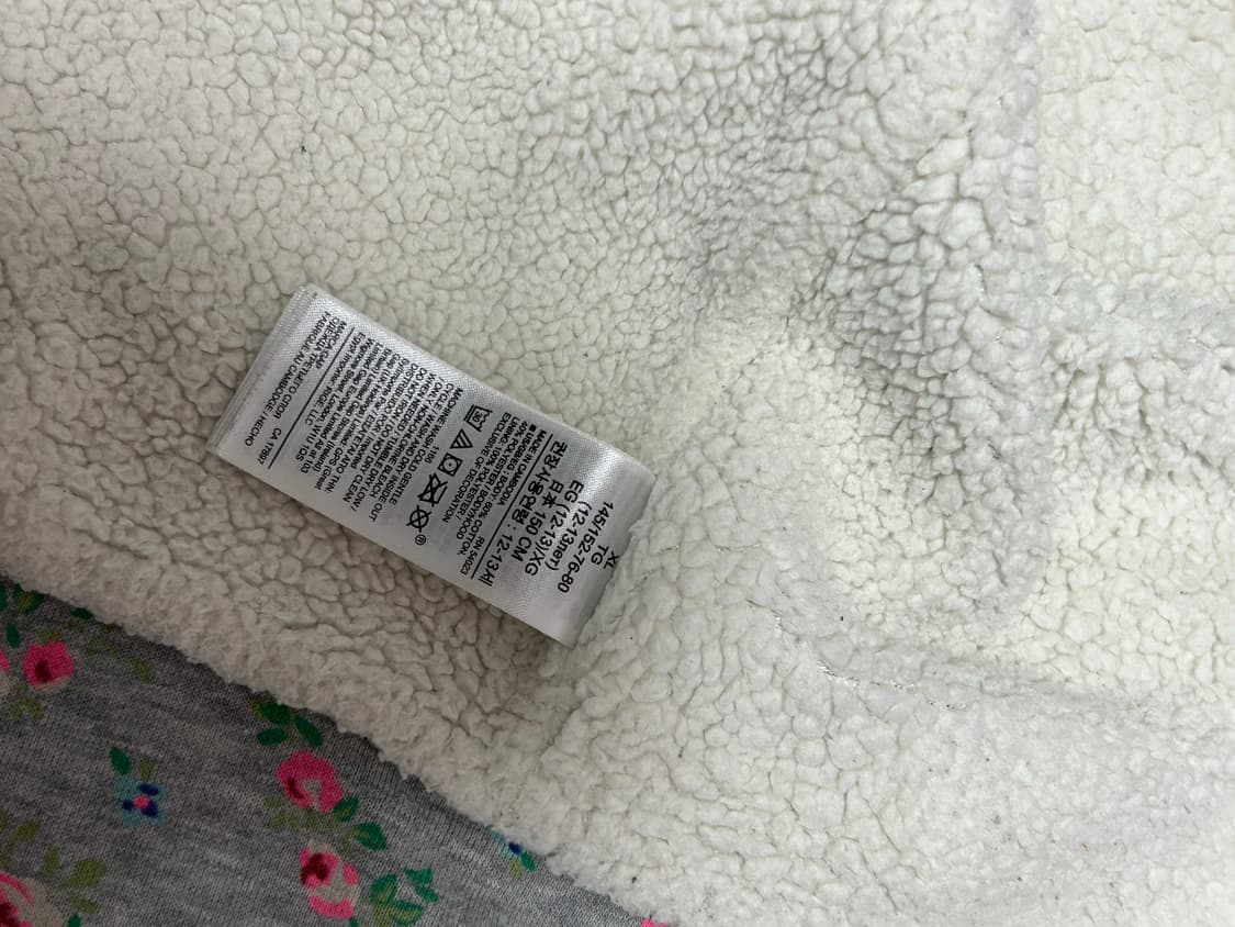 갭 플라워 화이트펄 봄 후드집업 모리걸 상품이미지8