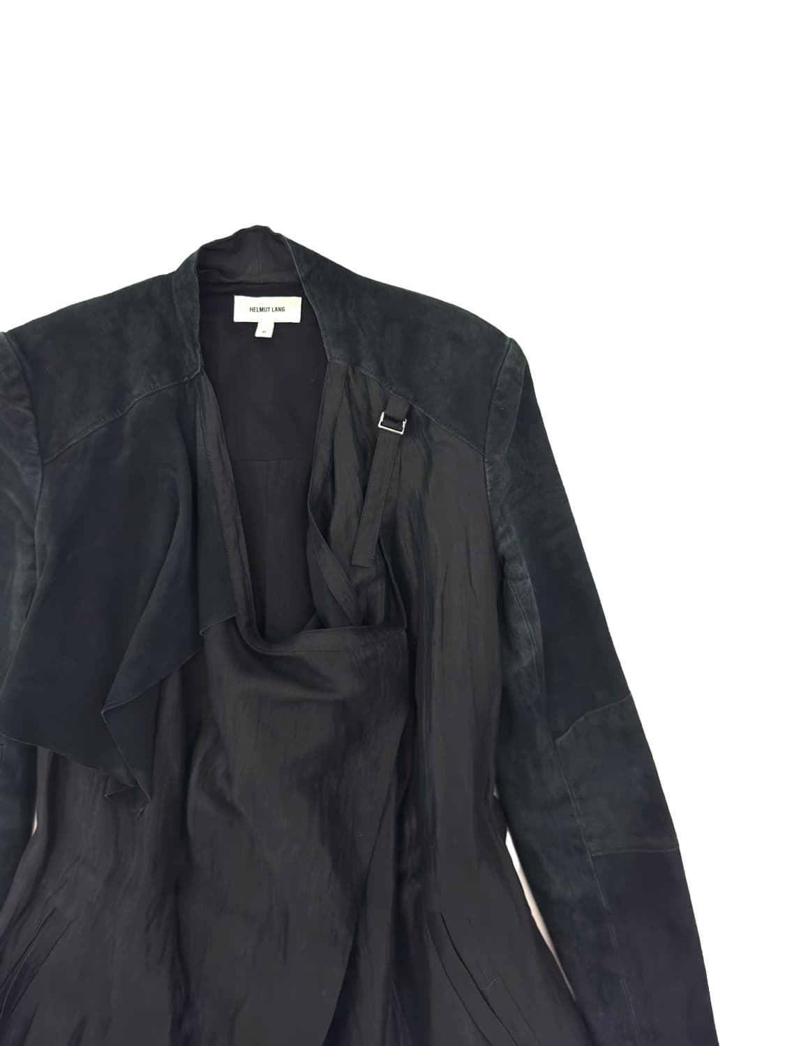 Helmut Lang Draped Suede Coat/ P 상품이미지6