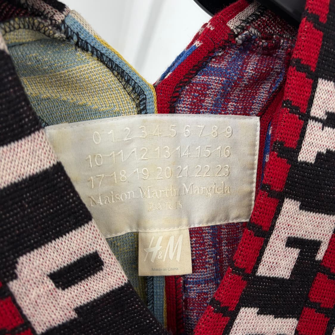 메종 마르지엘라 X H&M 멀티 스카프 니트 상품이미지7