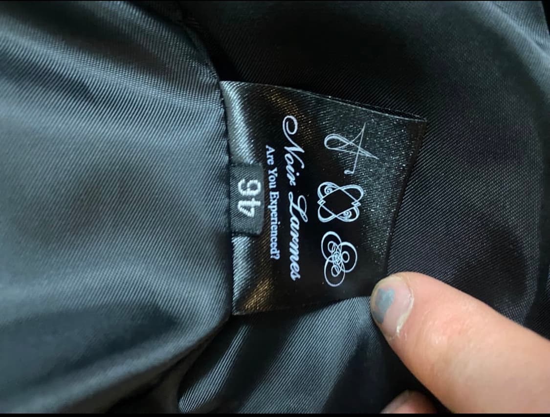 느와르 라르메스 램스킨 더블자켓 상품이미지5