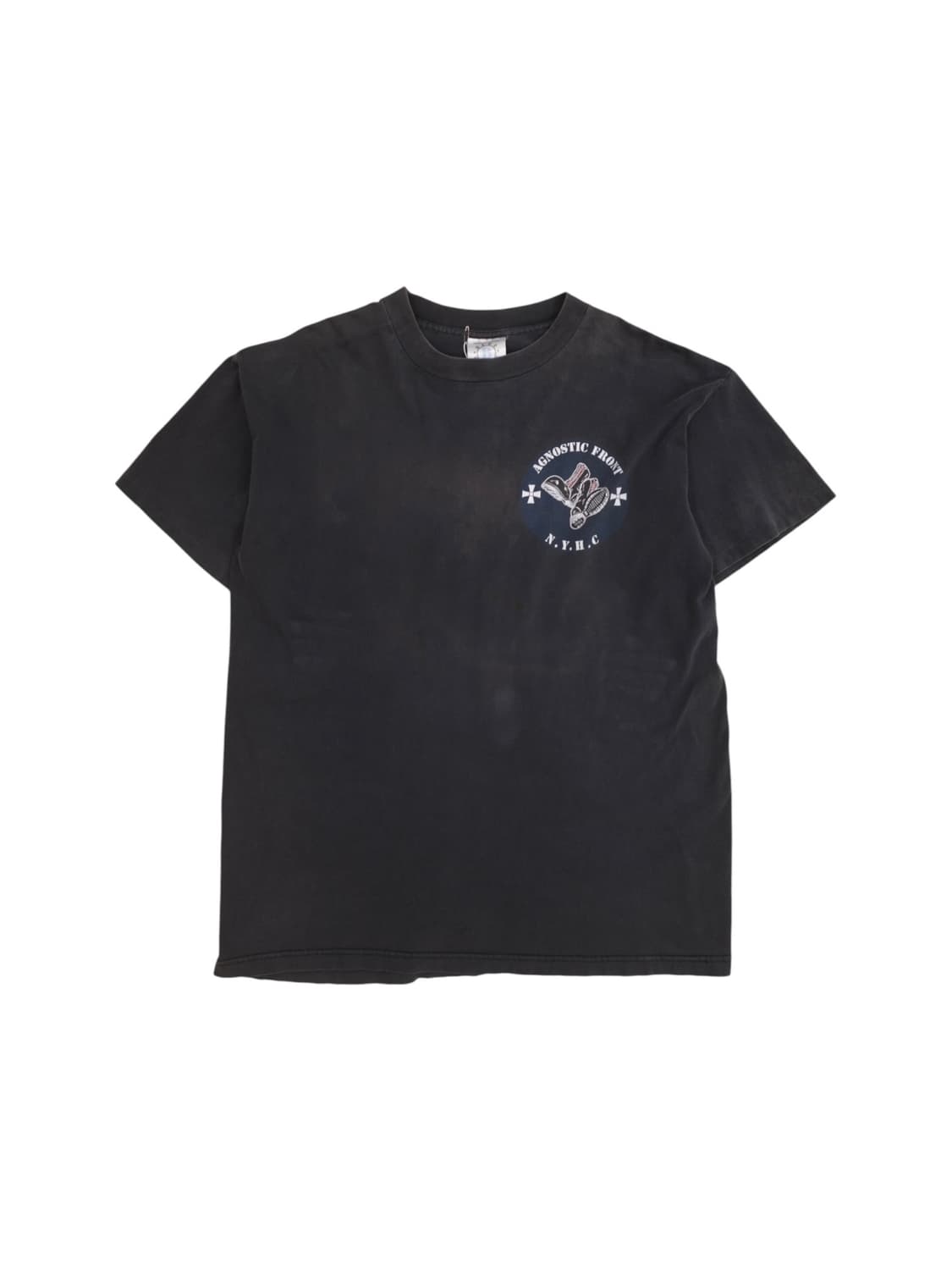 90’s 아그노스틱 프론트 밴드 티셔츠 상품이미지5