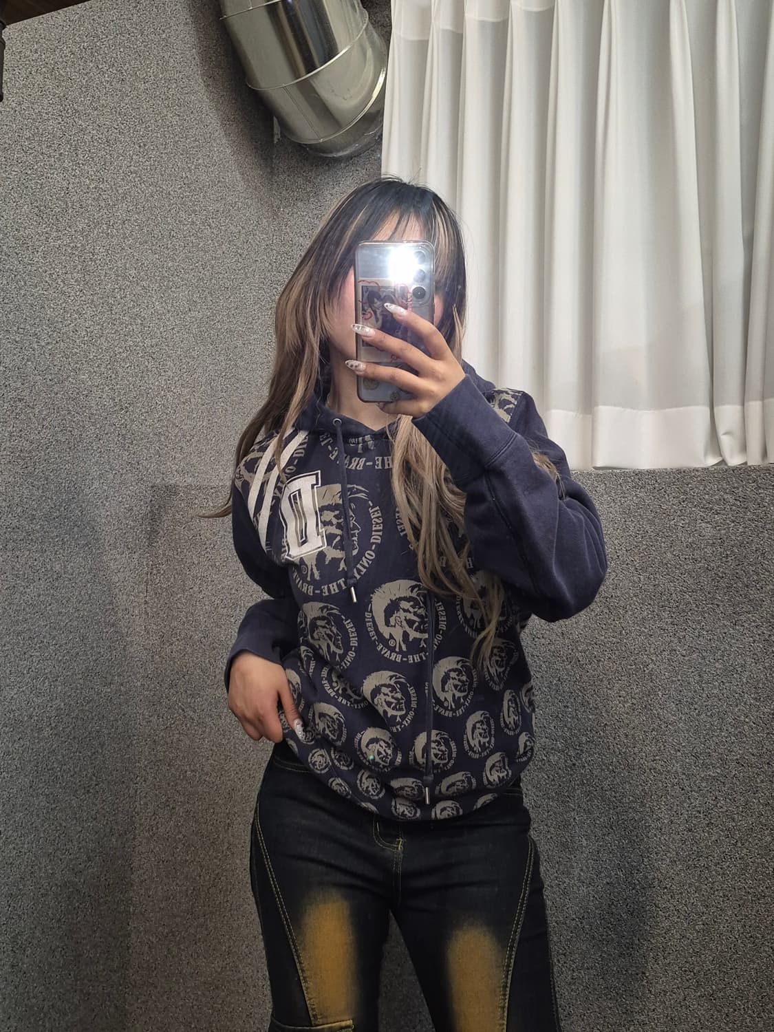 DIESEL PRINTING HOODIE  상품이미지1