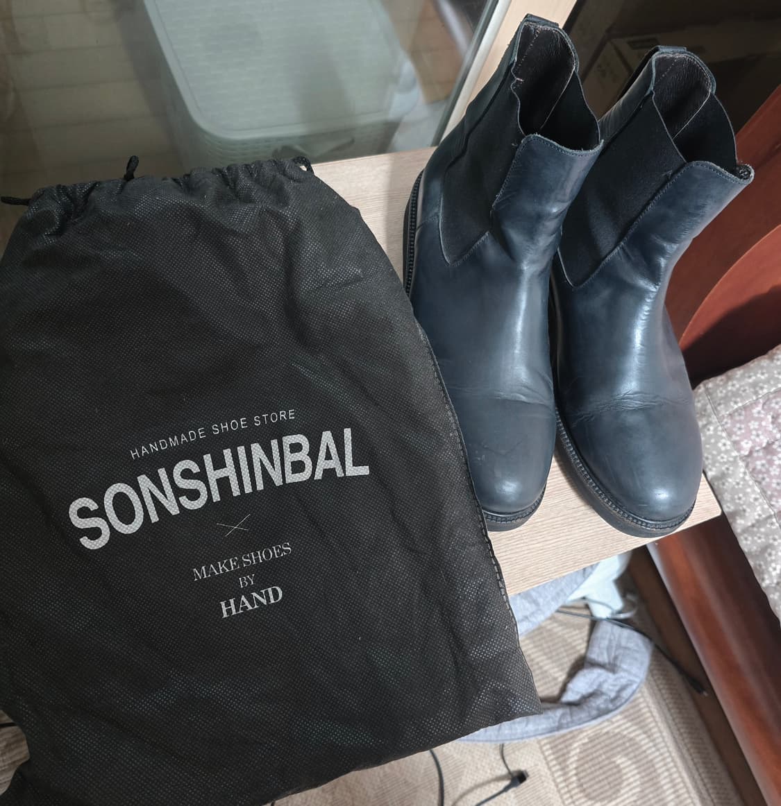 손신발 가죽 첼시 부츠 260 상품이미지7