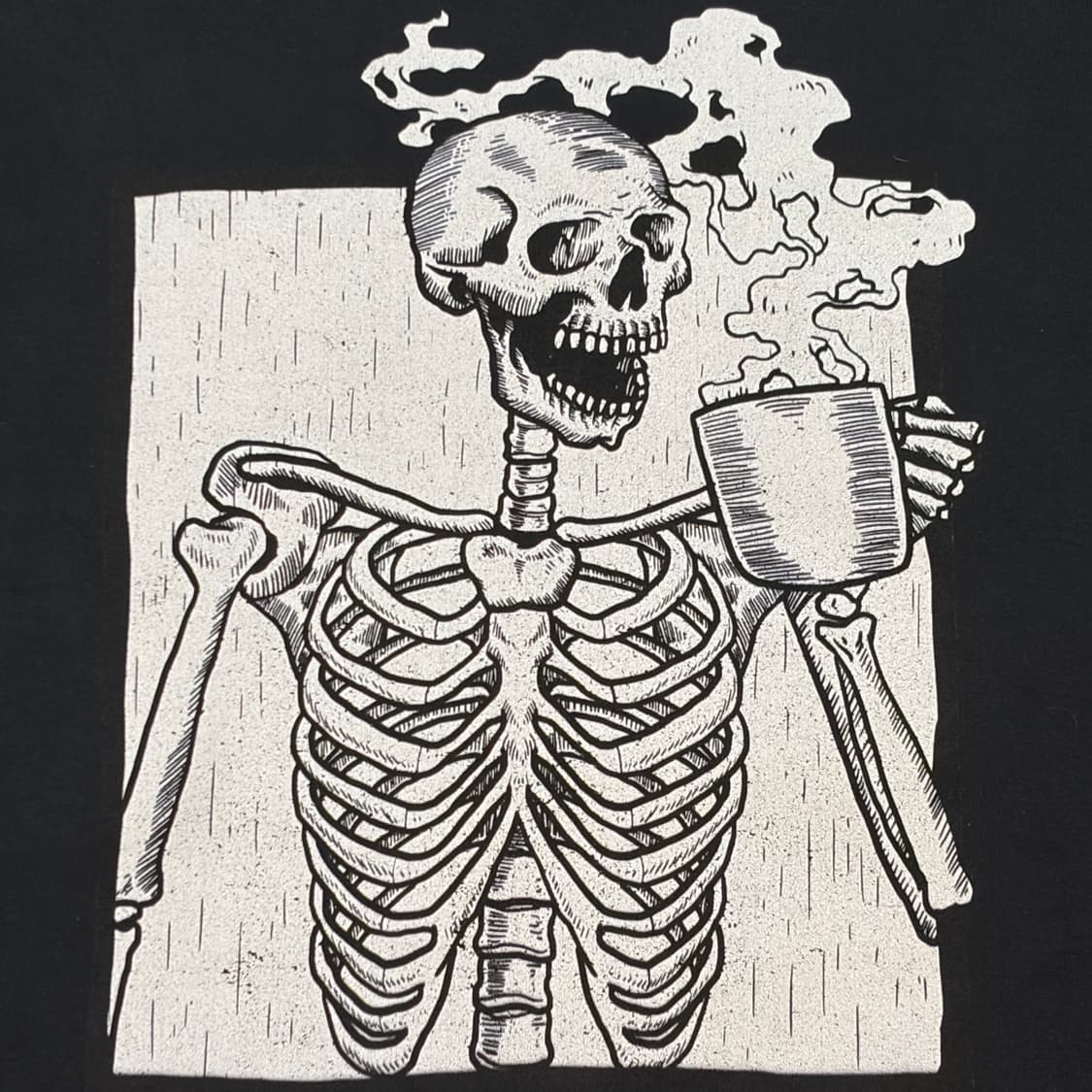 00s USA 미국 빈티지 스컬 그래픽 맨투맨 상품이미지4