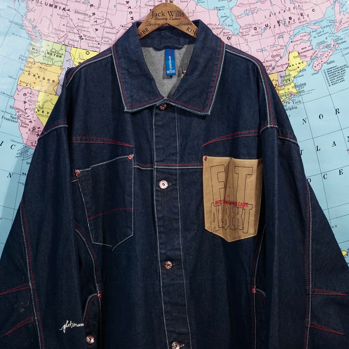 FUBU Platinum 펫 알버트 데님자켓 상품이미지3