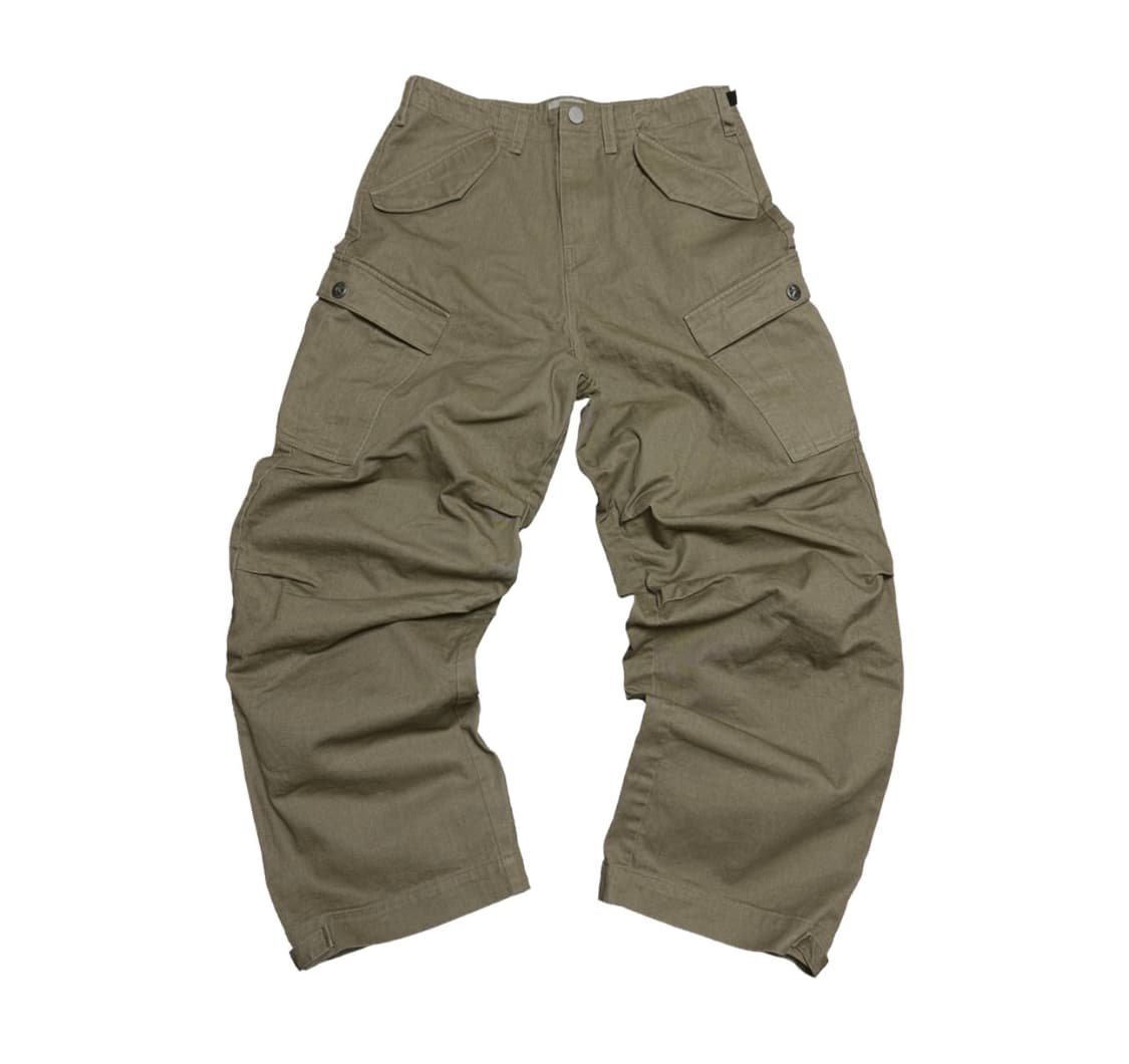 아오이로 히카리 스냅 M65 팬츠 모카 브라운  상품이미지1