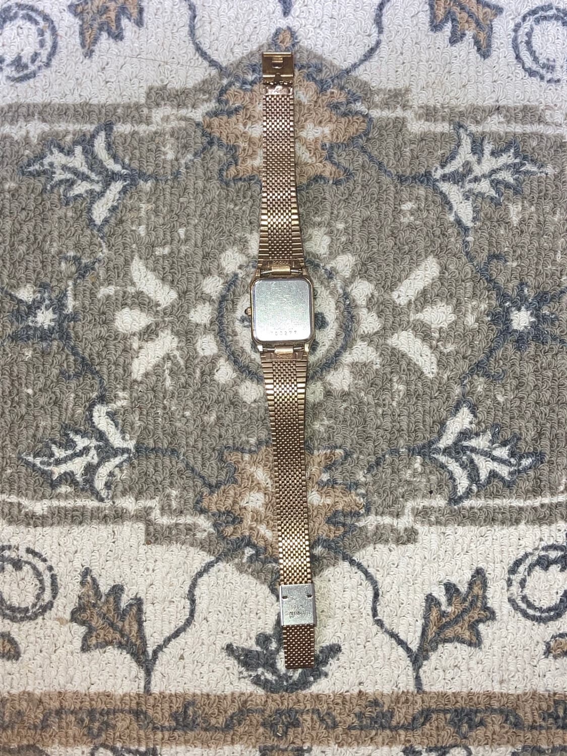 빈티지 세이코 골드 스퀘어 워치 상품이미지4