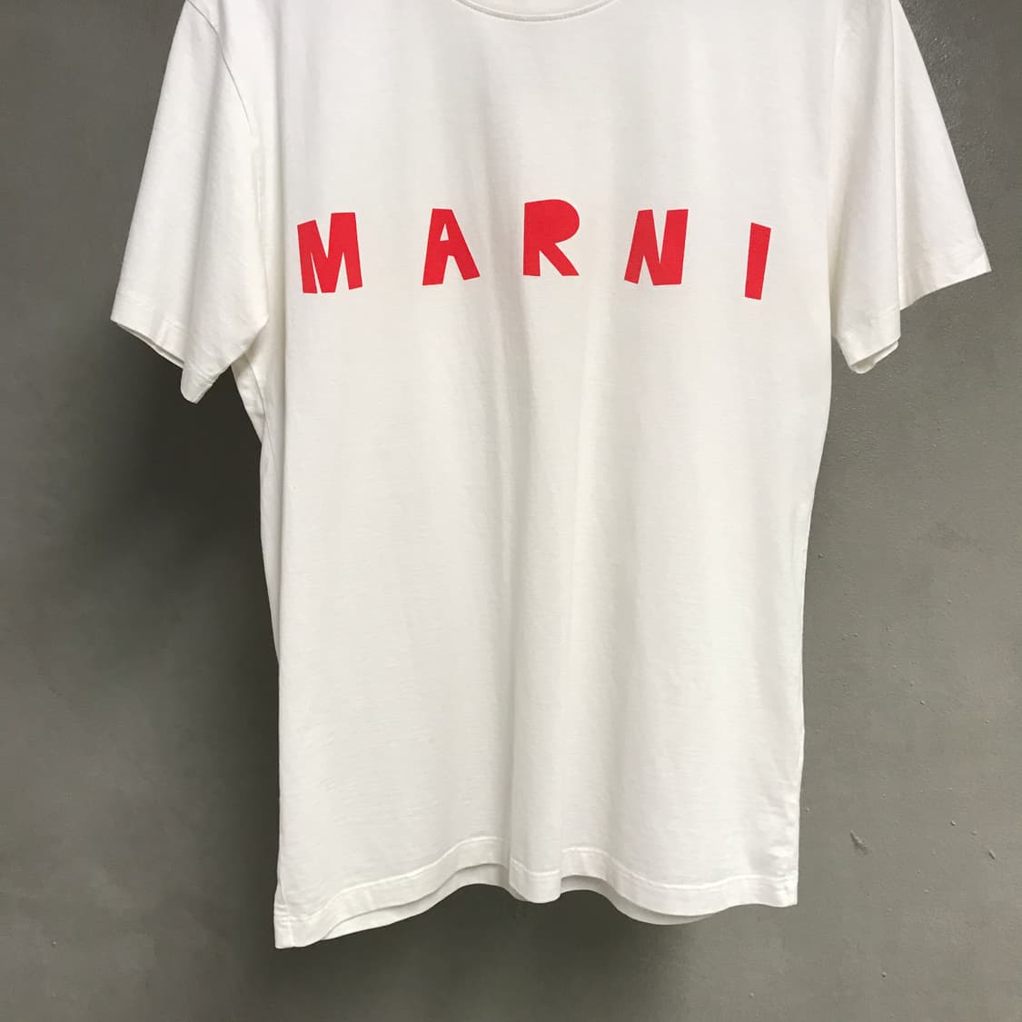 마르니 화이트 반팔 티셔츠 38(W) 상품이미지3