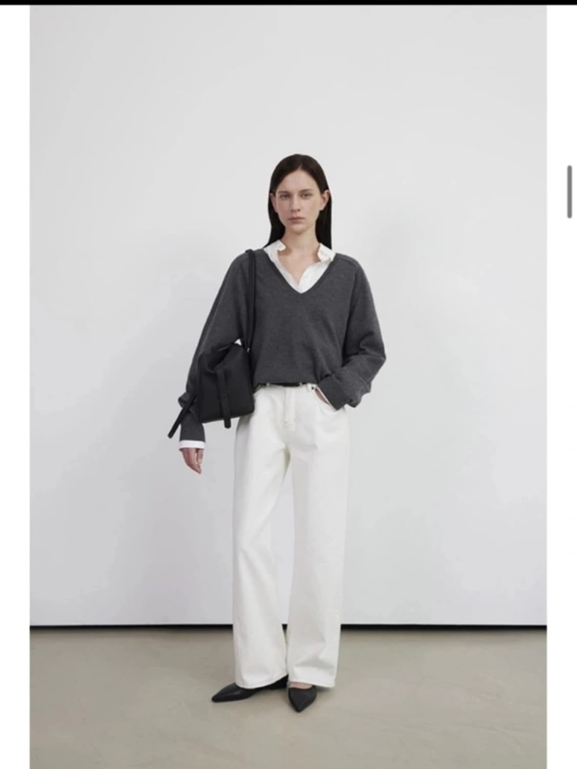 SYS 로우 데님 아이보리 (새상품) 상품이미지1