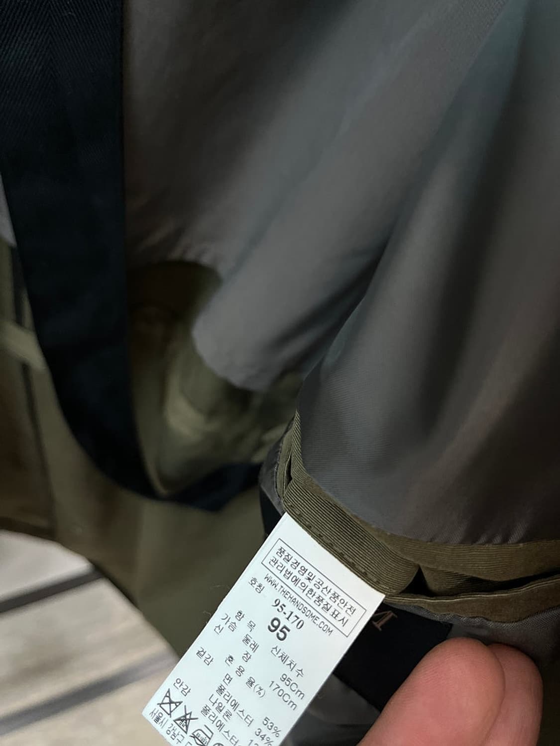 95) 시스템옴므 오버 야상 상품이미지9