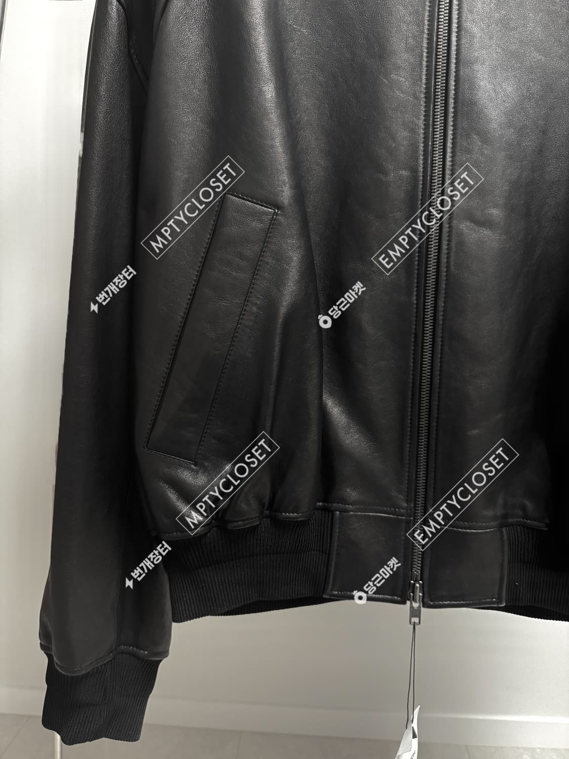 juun.j 준지 24ss 램스킨 마원 자켓 점퍼 상품이미지9