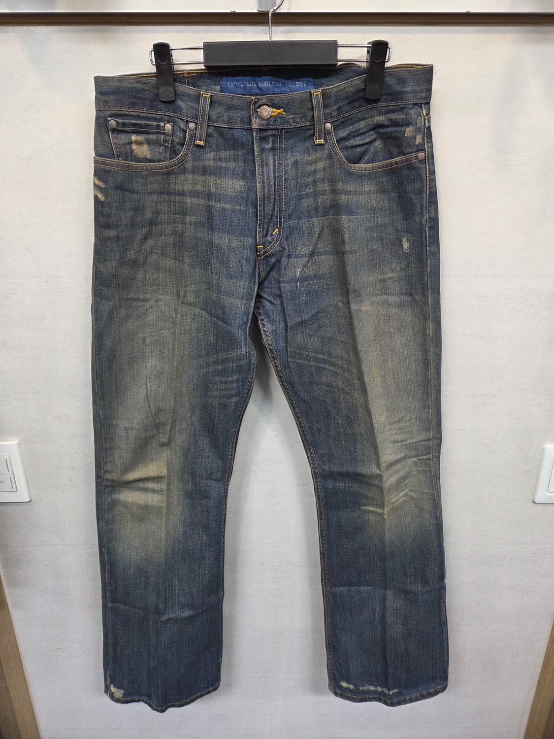 리바이스 527 빈티지 로우 부츠컷 데님팬츠 34 상품이미지1