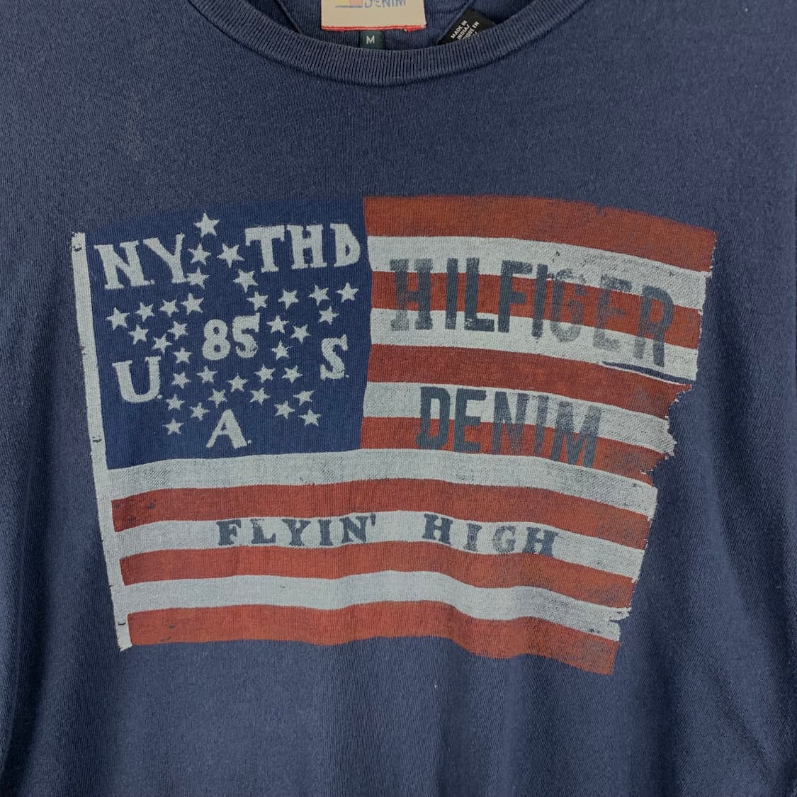 타미힐피거 성조기 네이비 롱슬리브 긴팔티 상품이미지3