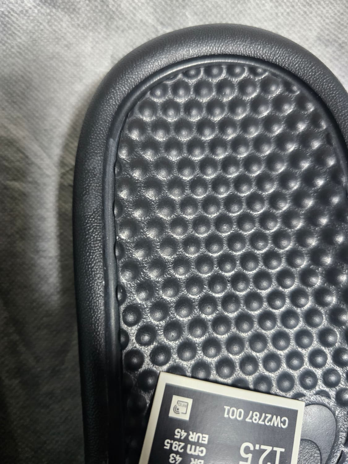 [새상품] 290 나이키 x 스투시 베나시 슬라이드 오프 느와르 상품이미지4