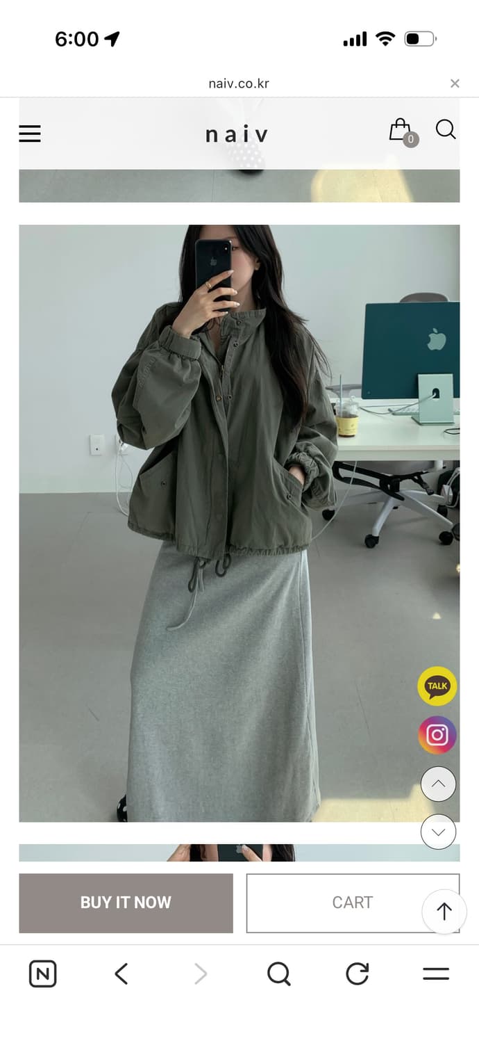 naiv 나이브 야상  상품이미지1