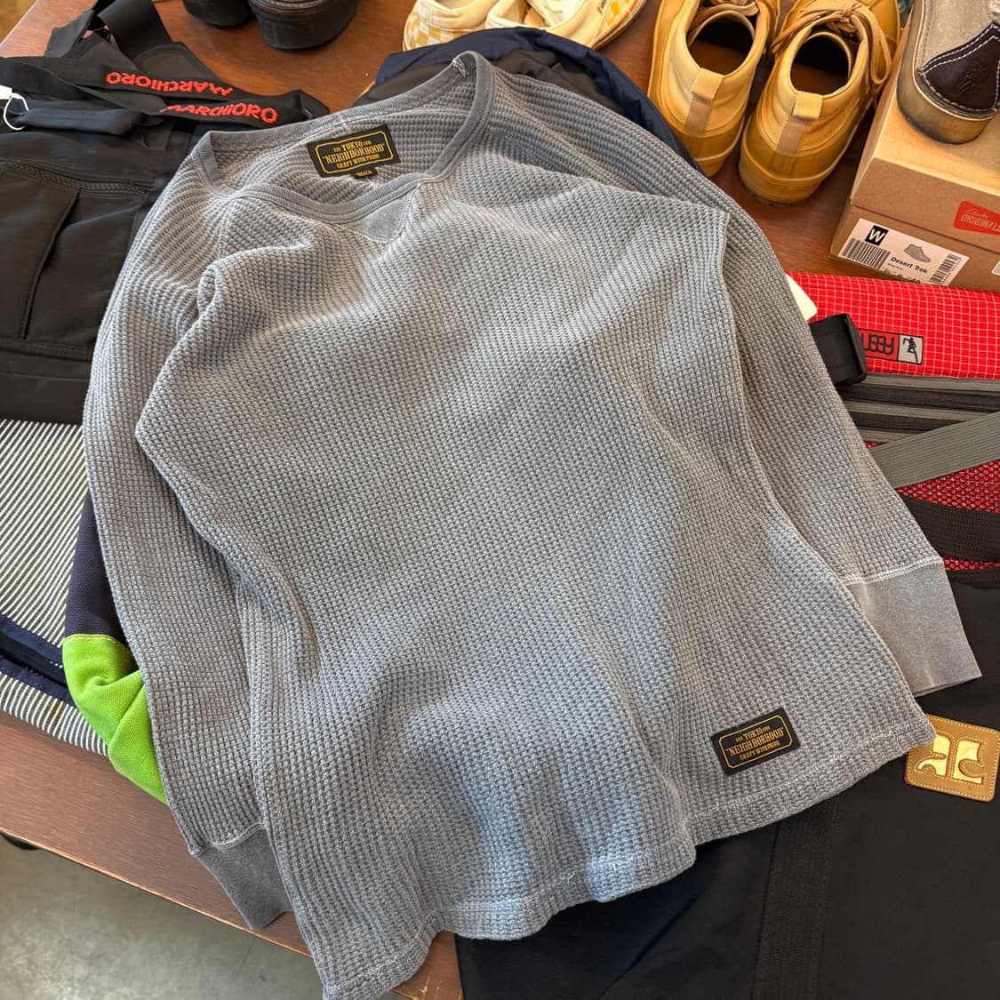 네이버후드 써멀 와플티 상품이미지1