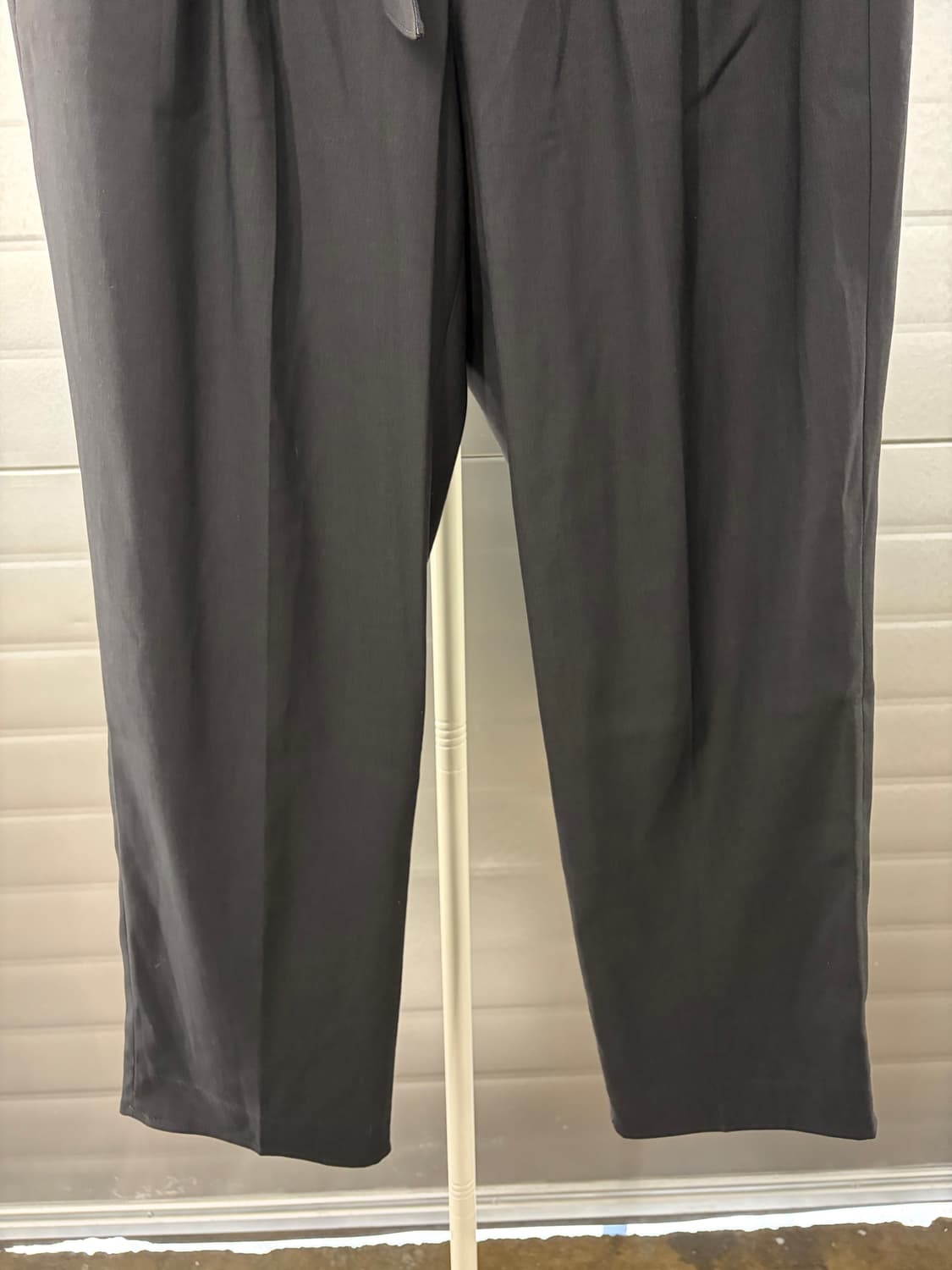 OX Studios 벨트 슬랙스 블랙 46 상품이미지4