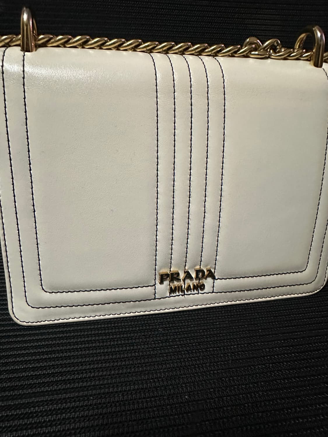 프라다 락패킥 화이트 체인백 (OS) 상품이미지2