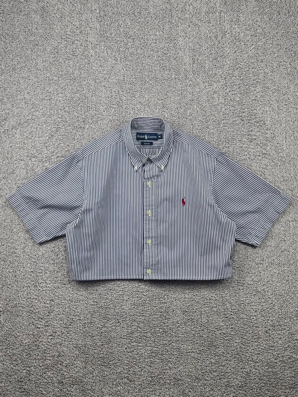 폴로랄프로렌 스트라이프 반팔 셔츠 크롭커스텀 ( M ) / 11810 상품이미지2