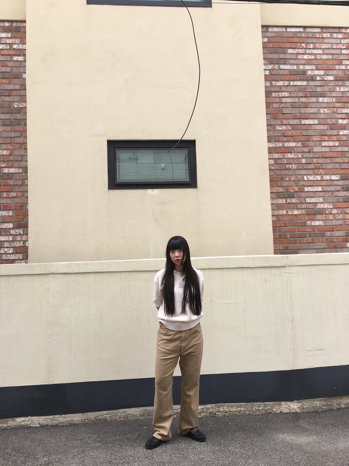 80s Levis 리바이스 스타프레스트 벨바텀 코튼팬츠 상품이미지1