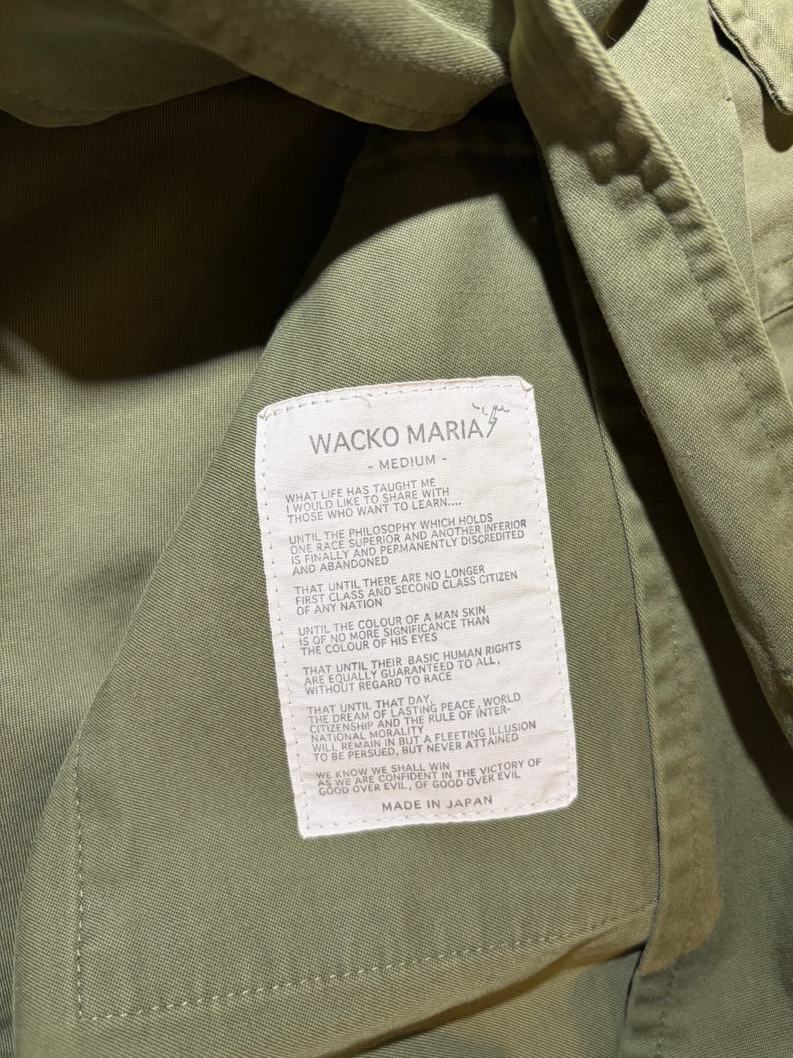 와코마리아 야상셔츠 사이즈 95 상품이미지5