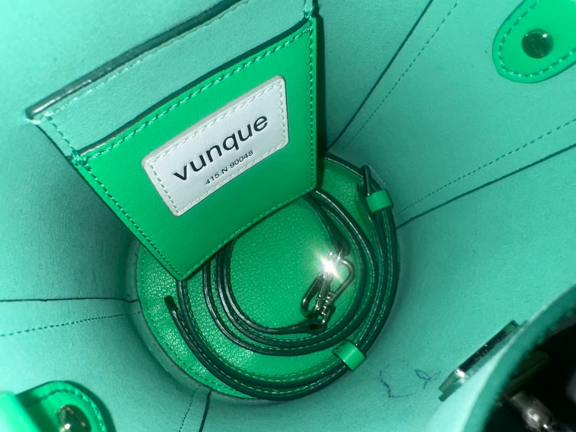 분크 그린 버킷백 상품이미지4