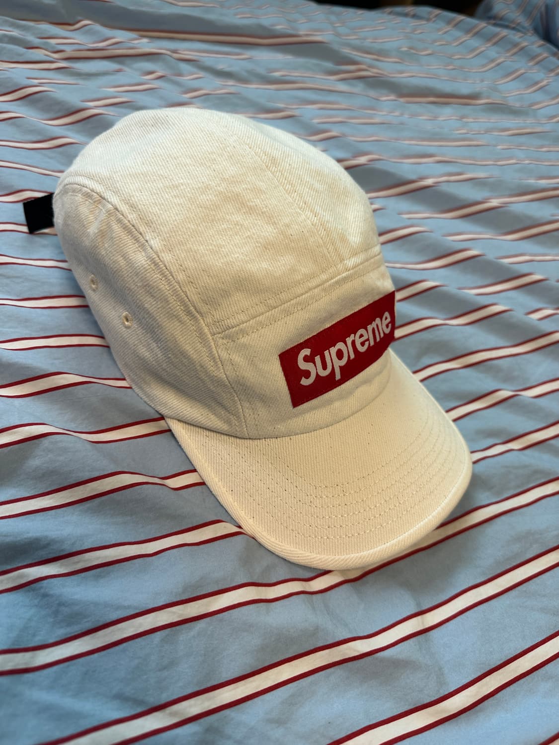 슈프림 데닙 캠프캡 네츄럴 23ss 상품이미지2