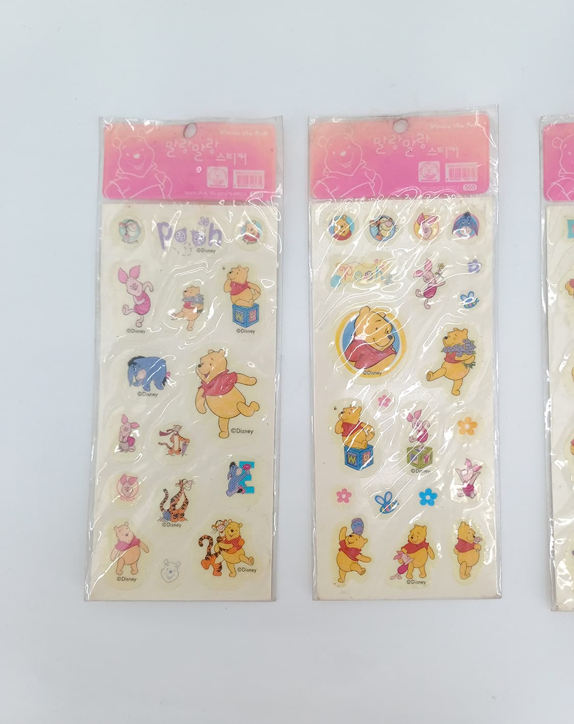 위니더푸 곰돌이푸 다이어리꾸미기 스티커 고전문구 상품이미지2