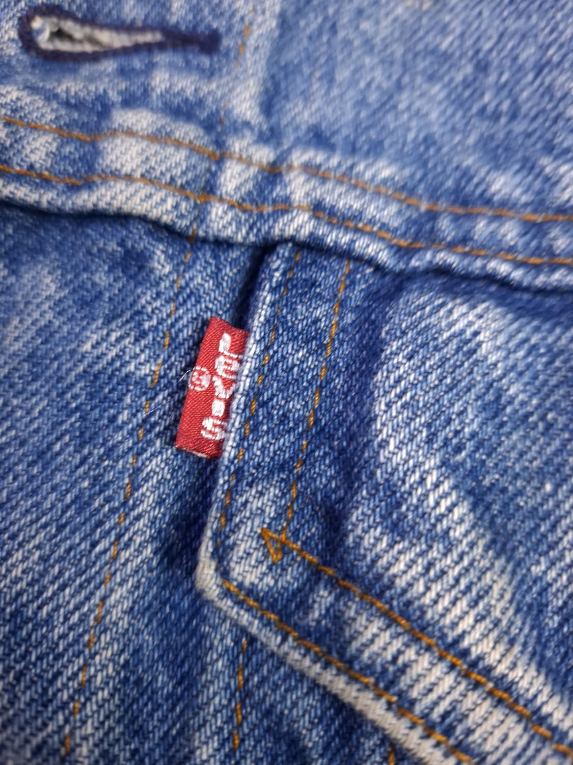 오리지날 미국제조 80's 리바이스 70506 데님 트러커자켓 상품이미지6