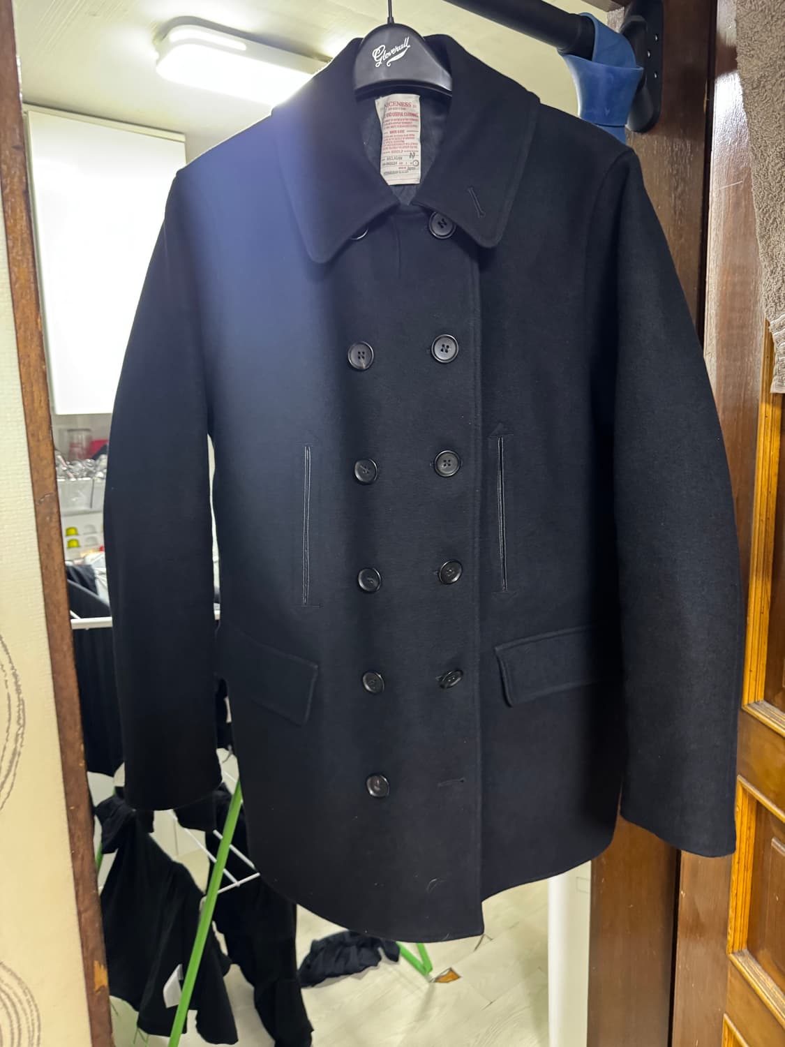 나이스네스 맥라간 피코트 L 블랙 상품이미지2