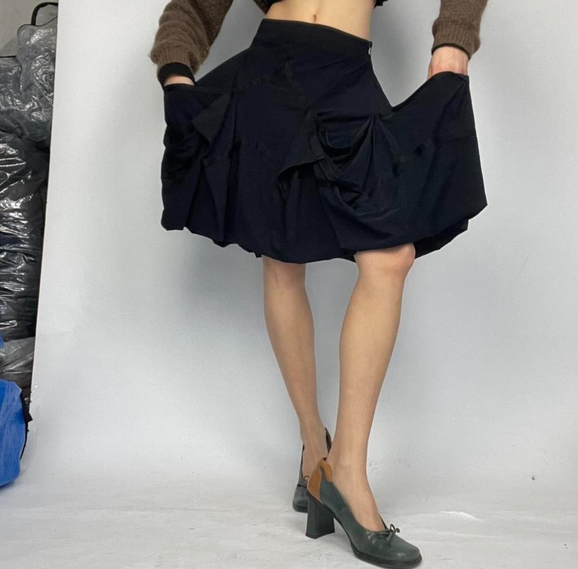 Marithe Francois Girbaud volume skirt 상품이미지7