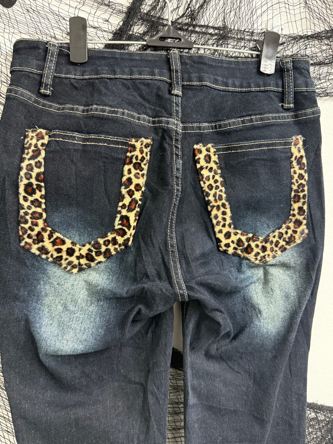 00s gal fur detailed bootscut jeans 상품이미지6