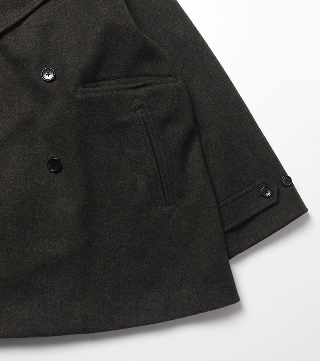 BEAMS - LOOSE WIDE PEA COAT 상품이미지6