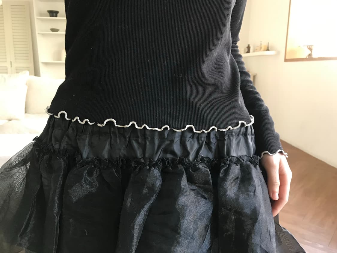 vintage frill top 상품이미지6