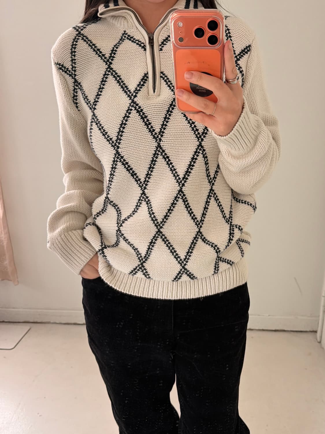 타미힐피거 쿼터 집 니트스웨터 상품이미지5