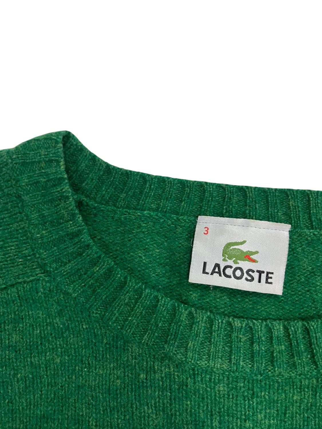 라코스테 초록 니트 스웨터 M 상품이미지2