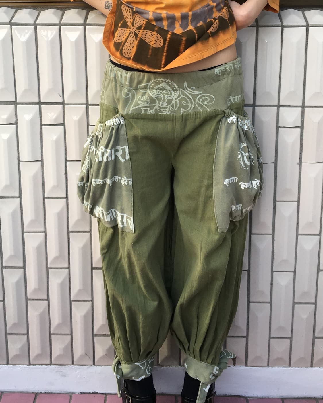 Oriental mood sarouel pants 상품이미지5