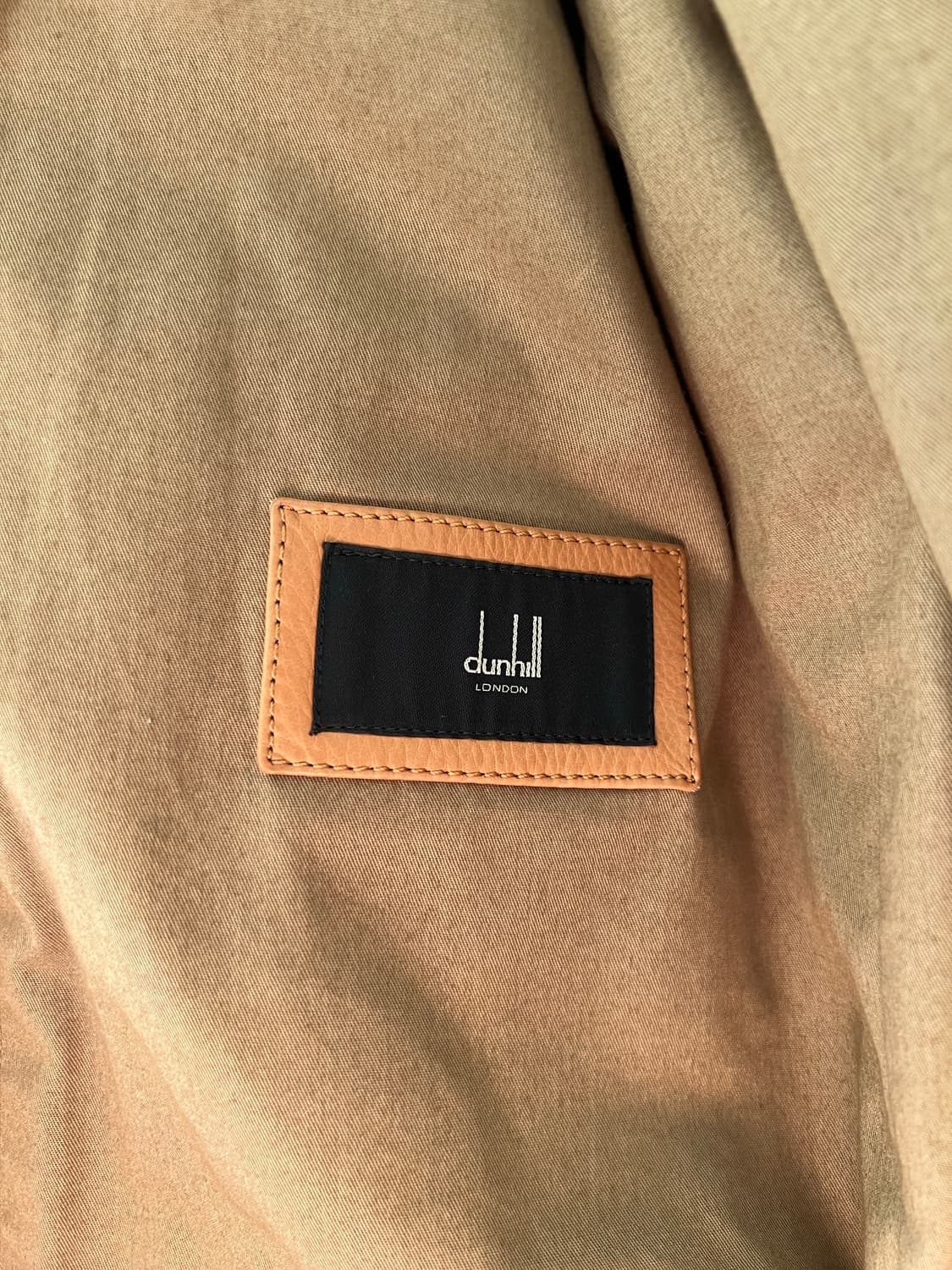 Dunhill Vintage Leather Jacket 상품이미지6