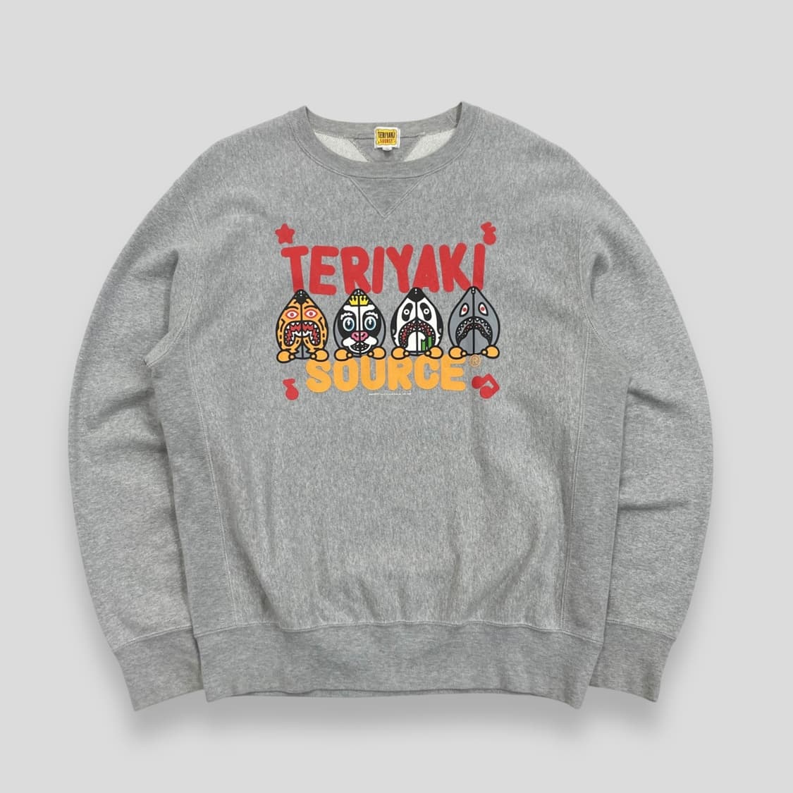 베이프 테리야키 보이즈 맨투맨 스웻셔츠 상품이미지1