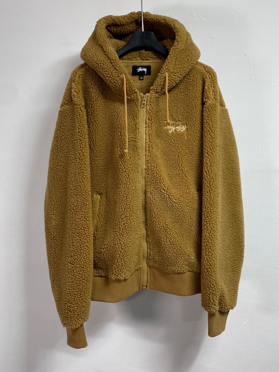 21FW 스투시 쉐르파 후드 뽀글이 플리스 자켓 (on.444) 상품이미지1