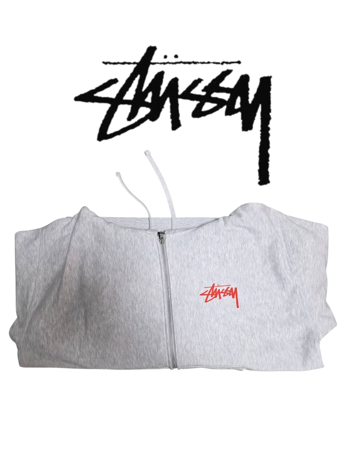 [XL] STUSSY 스투시 스콜피온 후드집업 그레이 상품이미지3