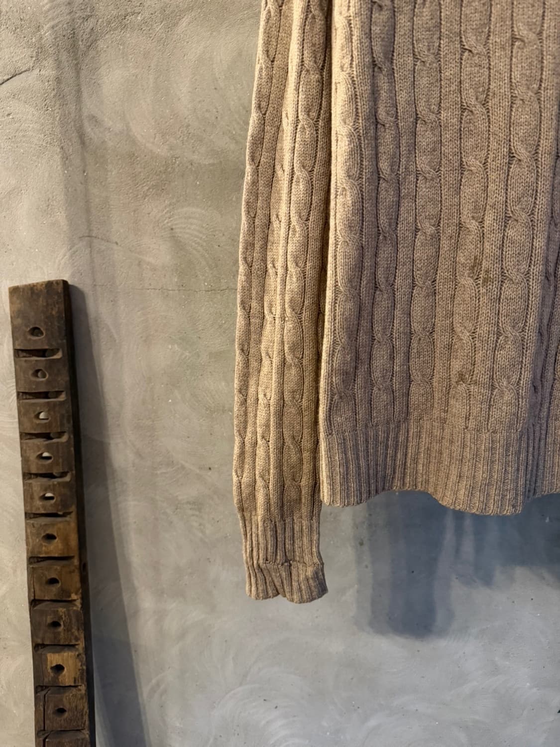 폴로 랄프로렌 램스울 케이블 니트 100~105 상품이미지4