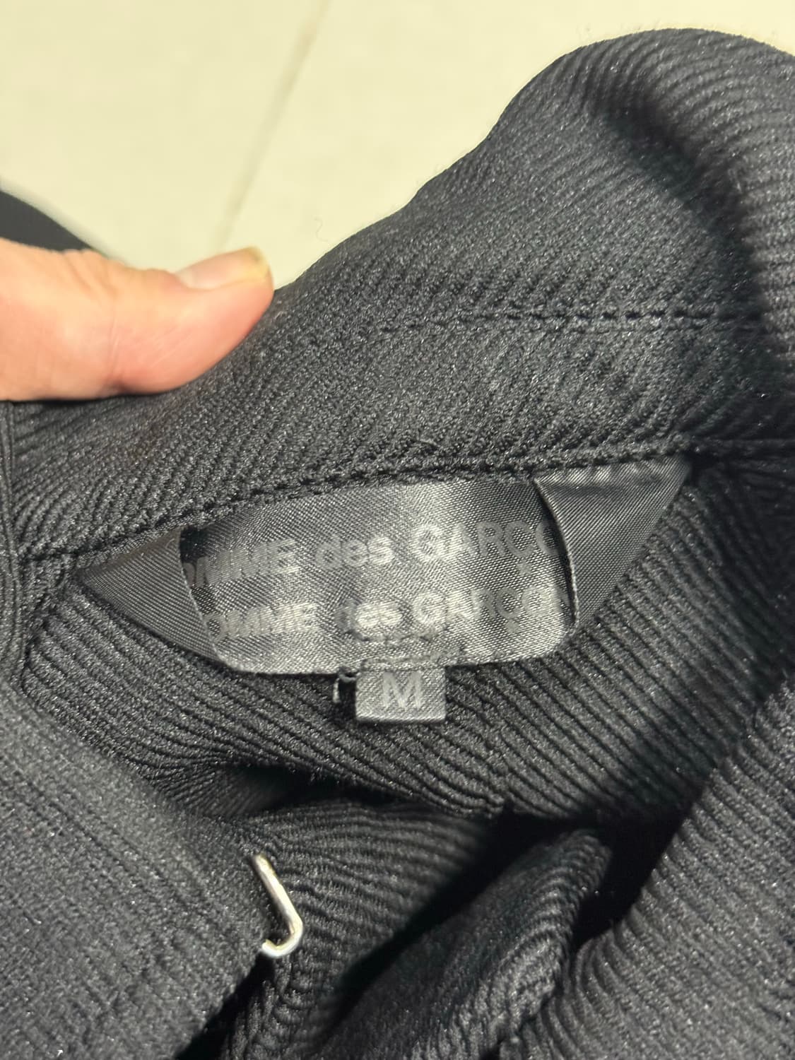 2005 꼼데가르송 아카이브 스팽글 크로스 라이더 자켓 상품이미지5