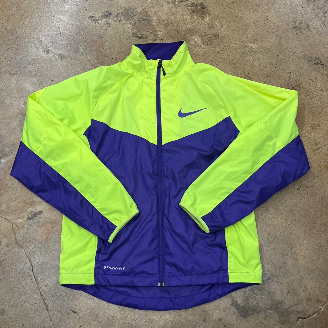 [정품/S] 나이키 바람막이 형광 퍼플 b10 상품이미지2