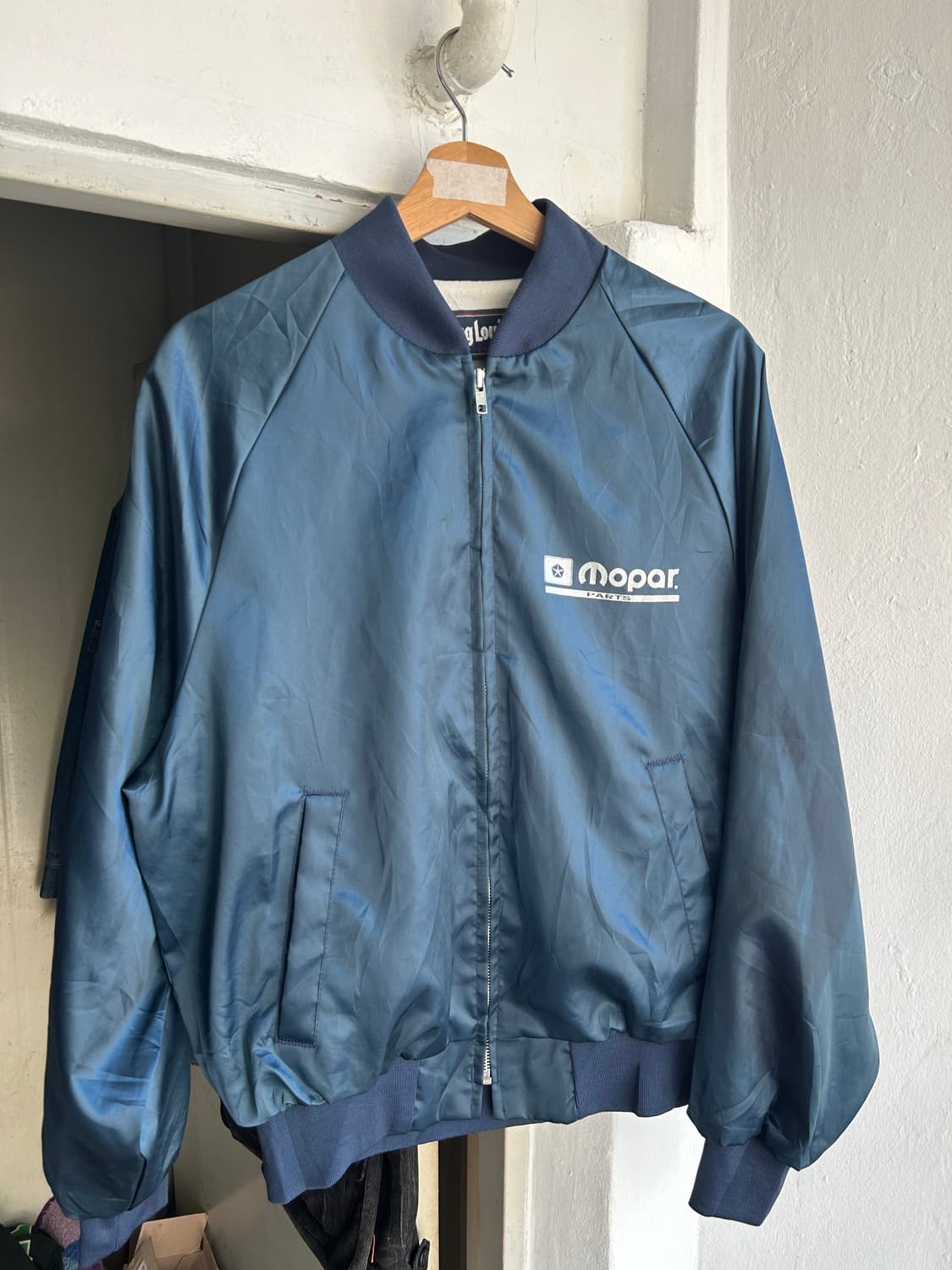 90‘s USA satin jacket 상품이미지3